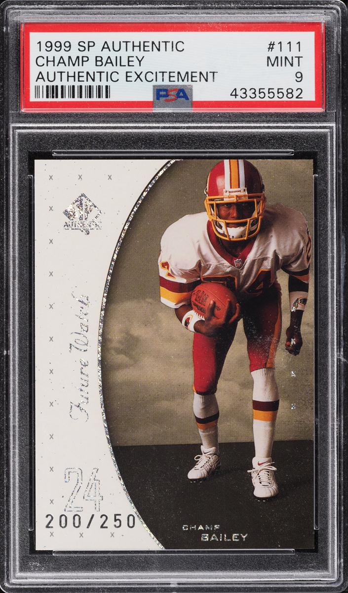1999 SP Authentic Champ Bailey #111 card