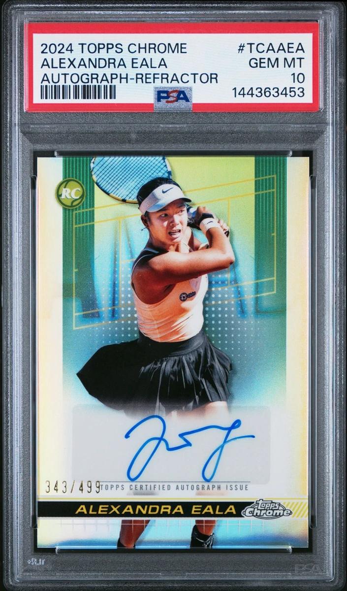 Alexandra Eala - 2024 Topps Chrome Tennis
