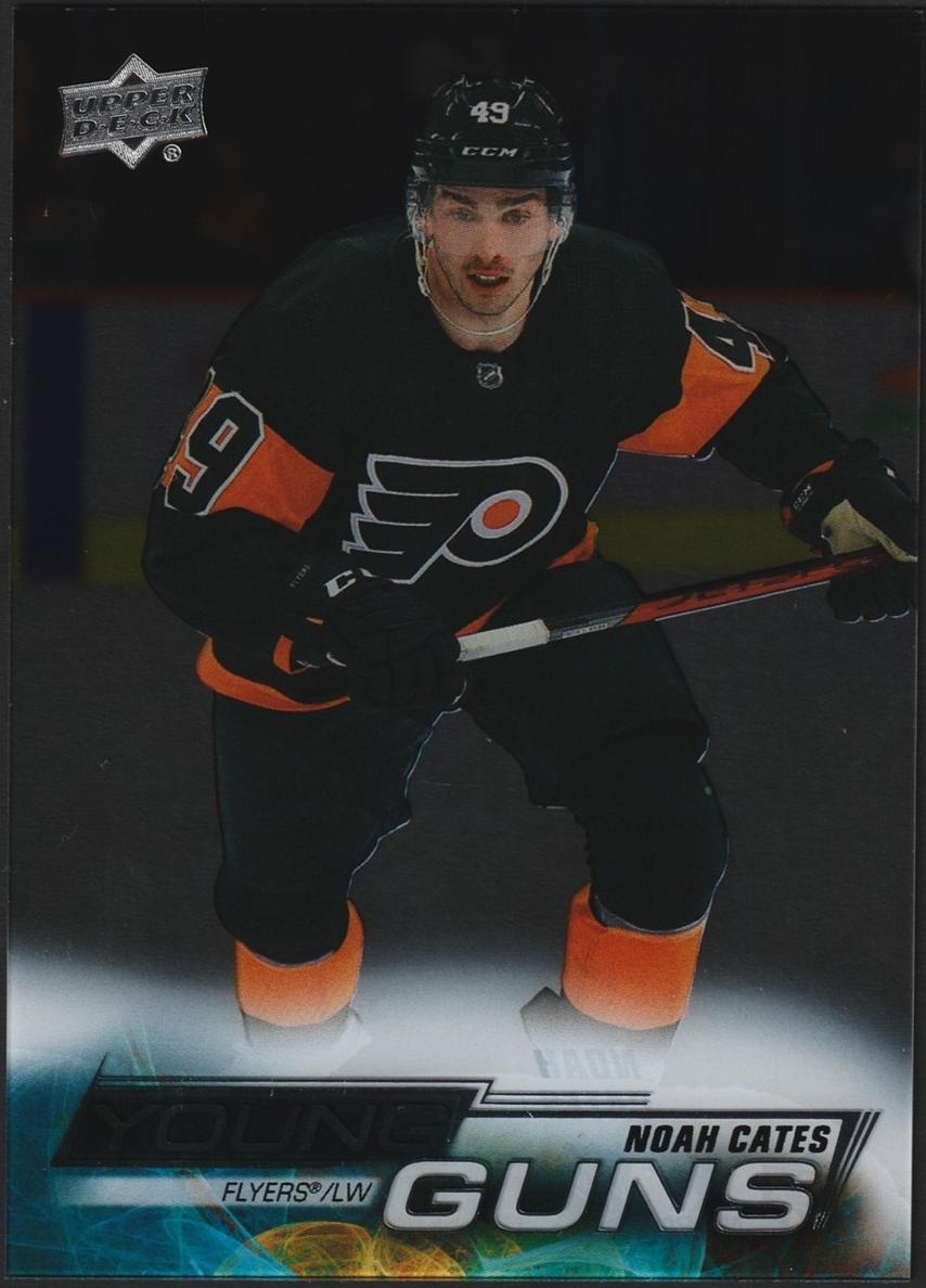 2022 Upper Deck Noah Cates [Clear Cut] #249 card