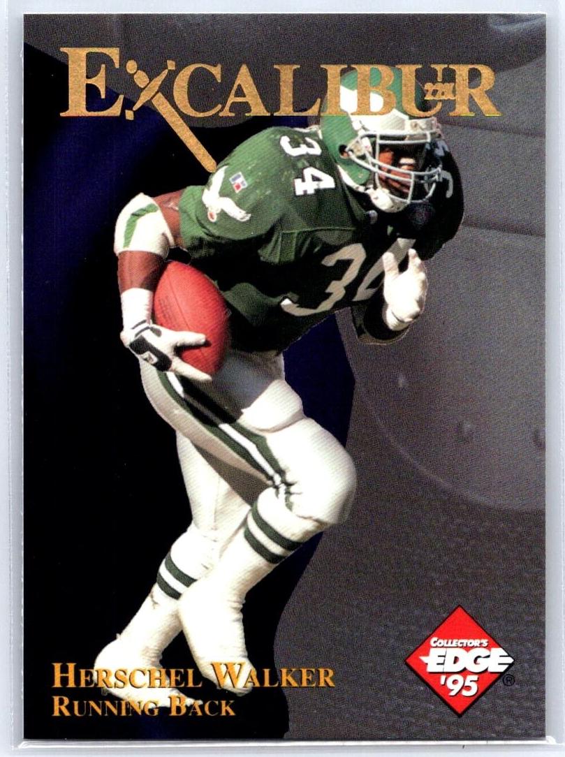 1995 Herschel Walker [Gold Shield Gold Prism] #17