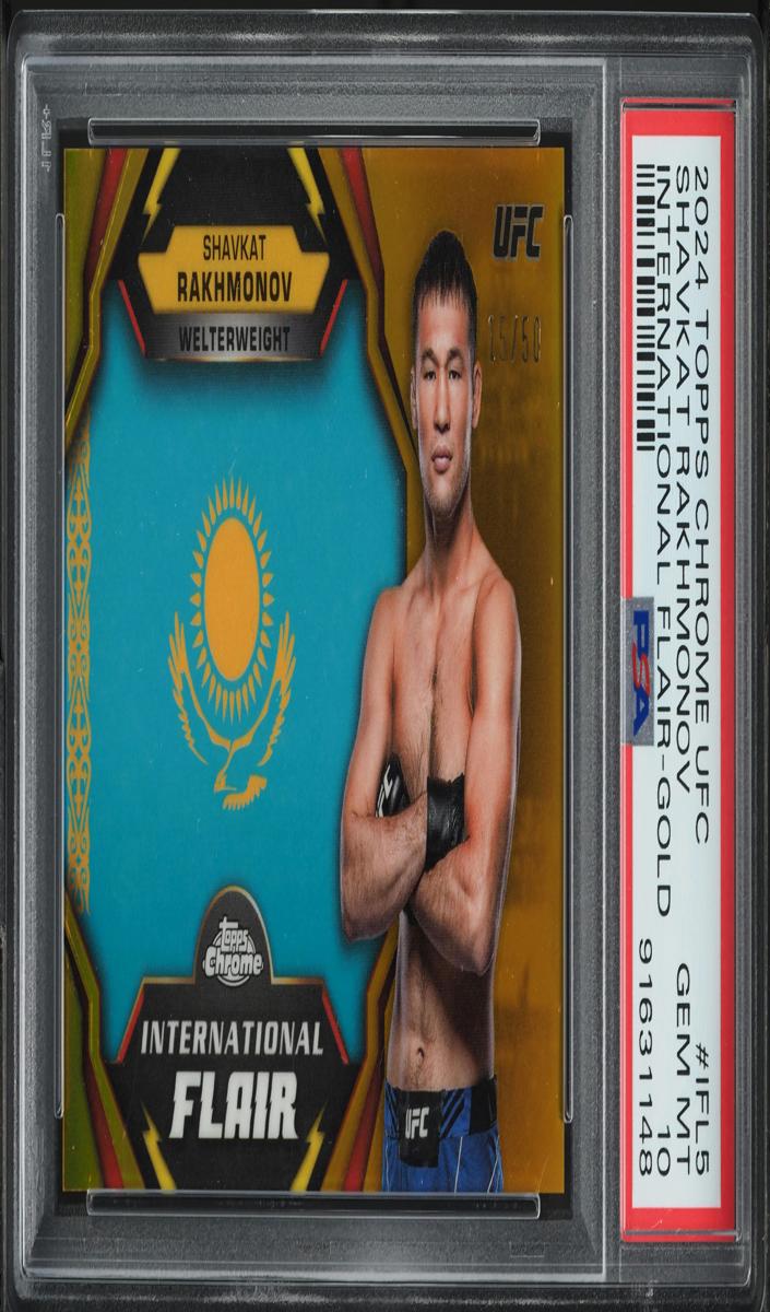 2024 Shavkat Rakhmonov [Gold Refractor] #IFL-5