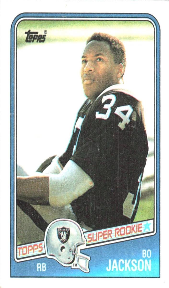 1988 Topps Base #327 Bo Jackson front