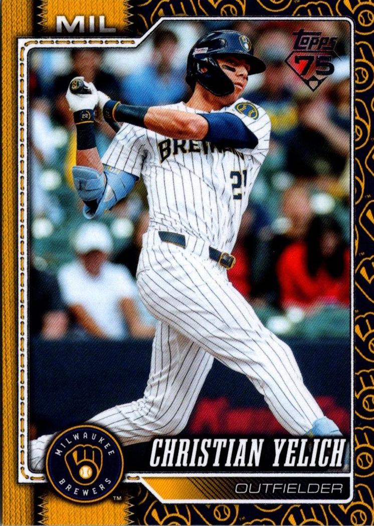 Christian Yelich 2026 Topps Baseball card