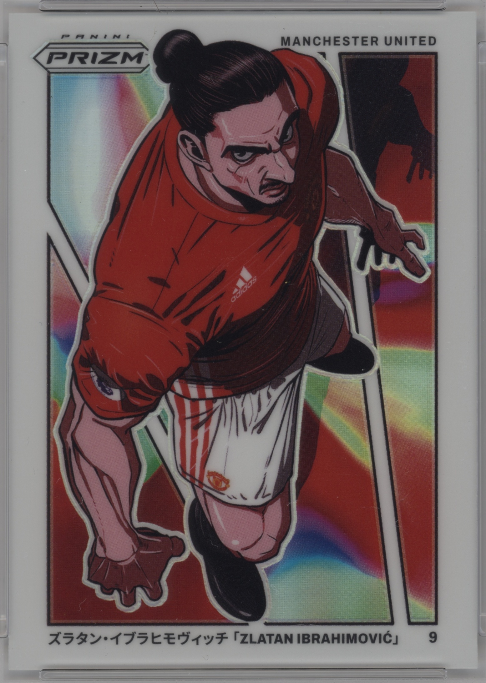 2024 Panini Prizm Premier League Manga Zlatan Ibrahimovic #30 card