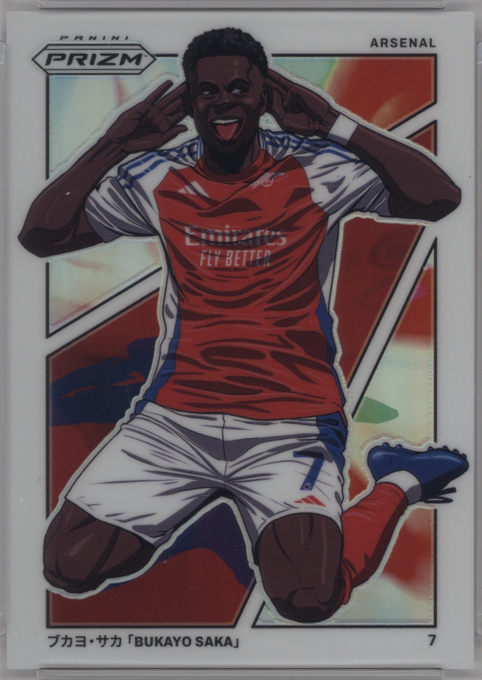 Bukayo Saka - 2024 Panini Prizm Premier League Soccer