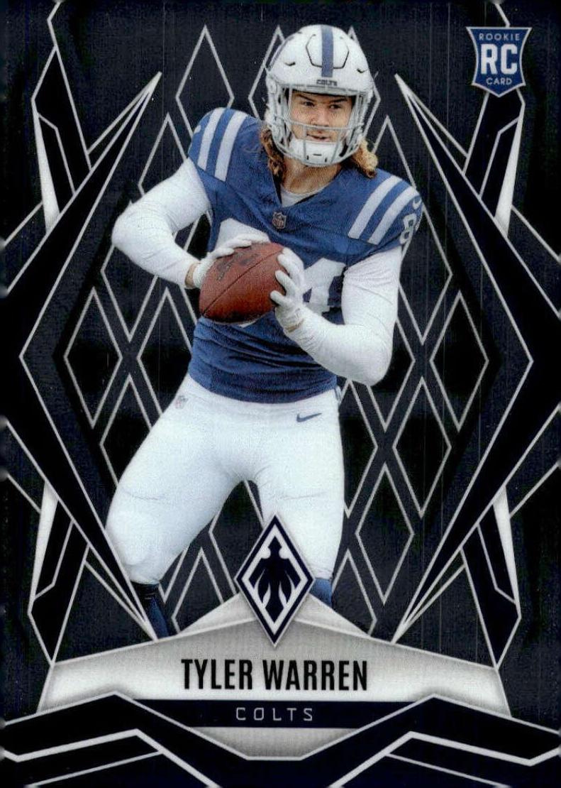 2025 Panini Phoenix Tyler Warren [Purple Winter] #185 card