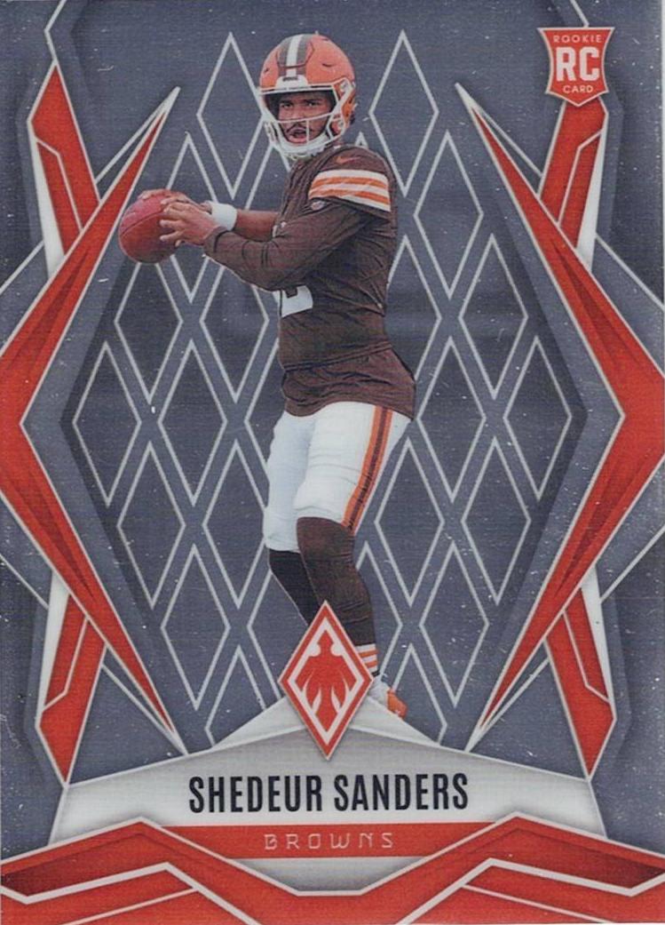 2025 Panini Phoenix Shedeur Sanders #154 card