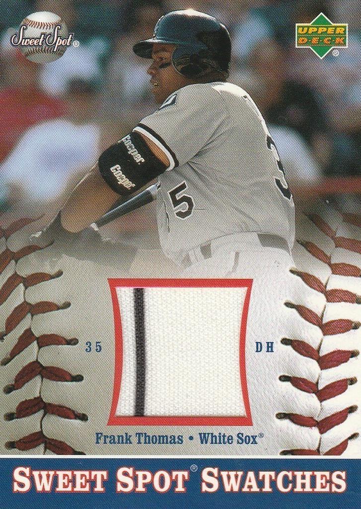 2002 Upper Deck Sweet Spot Frank Thomas #S-FT card