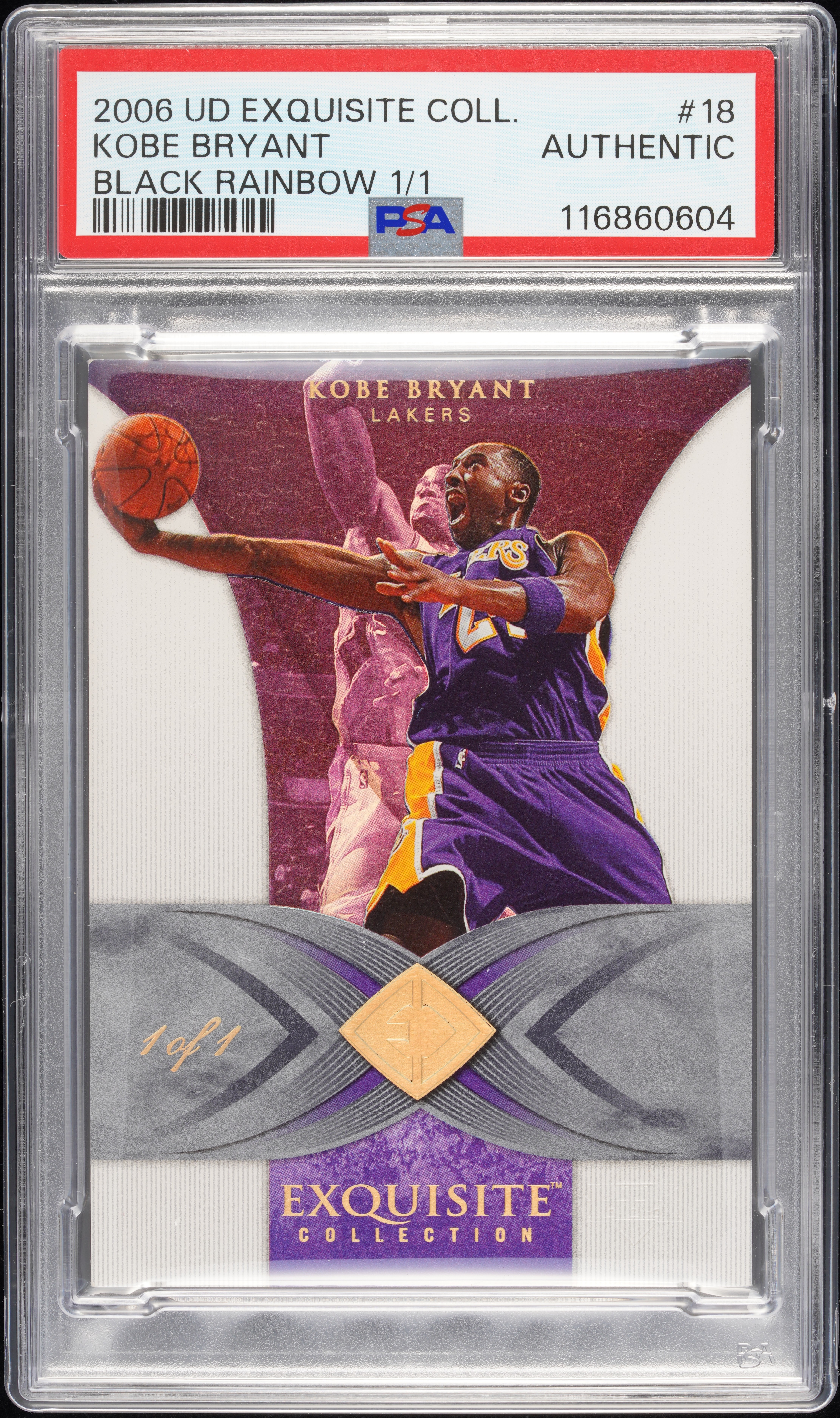 2006 Kobe Bryant [Black Rainbow] #18