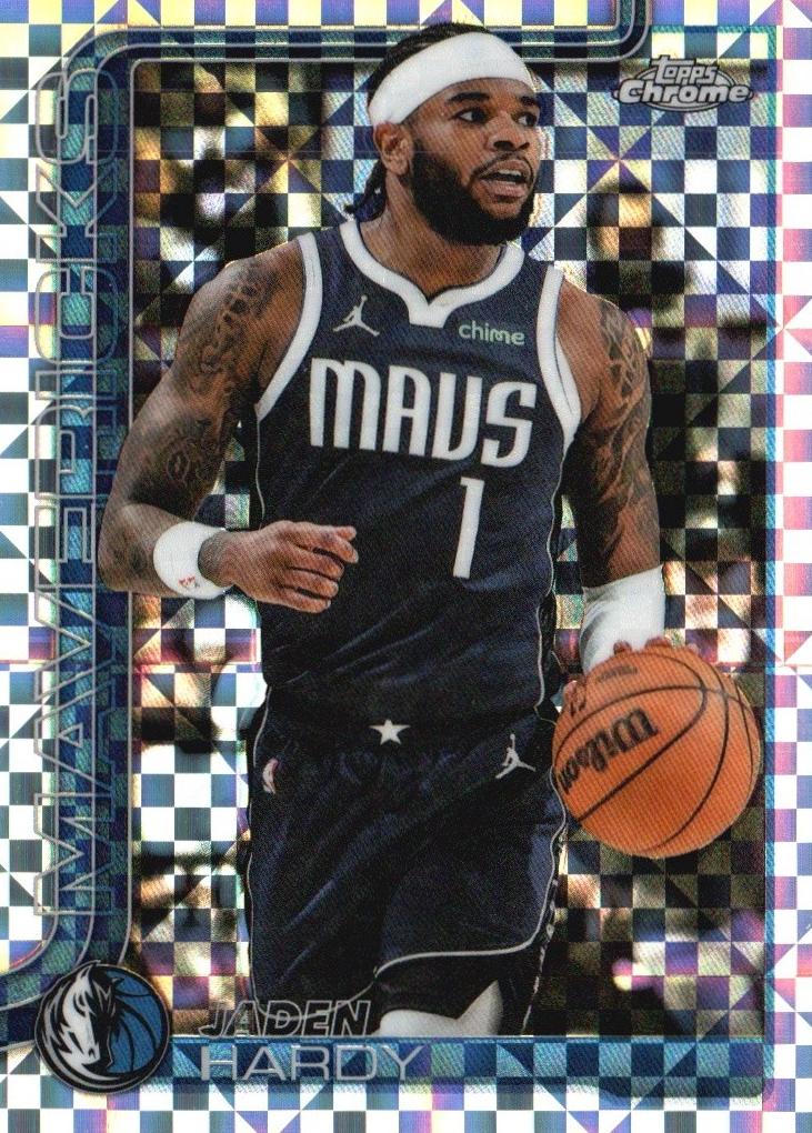 Jaden Hardy 2025-26 Topps Chrome Basketball card
