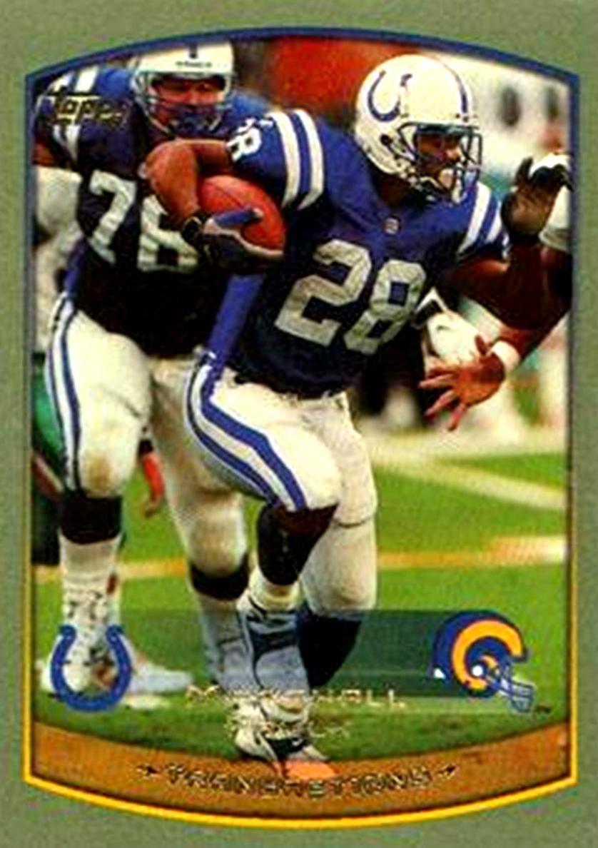 1999 Topps Marshall Faulk #40 card