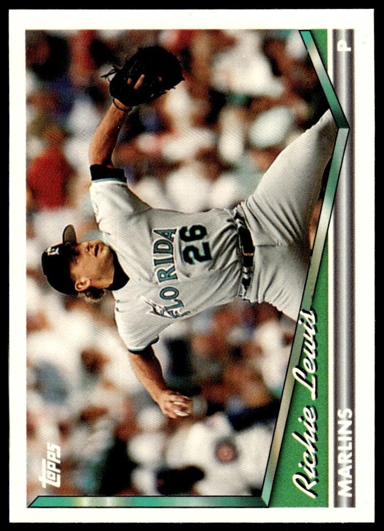 1994 Topps Richie Lewis #47 card