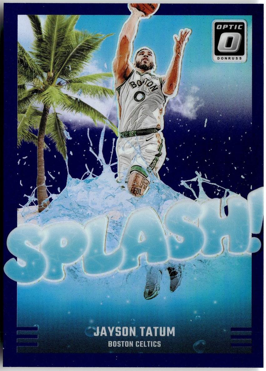 2024 Panini Prizm Black Manga Jayson Tatum #11 card