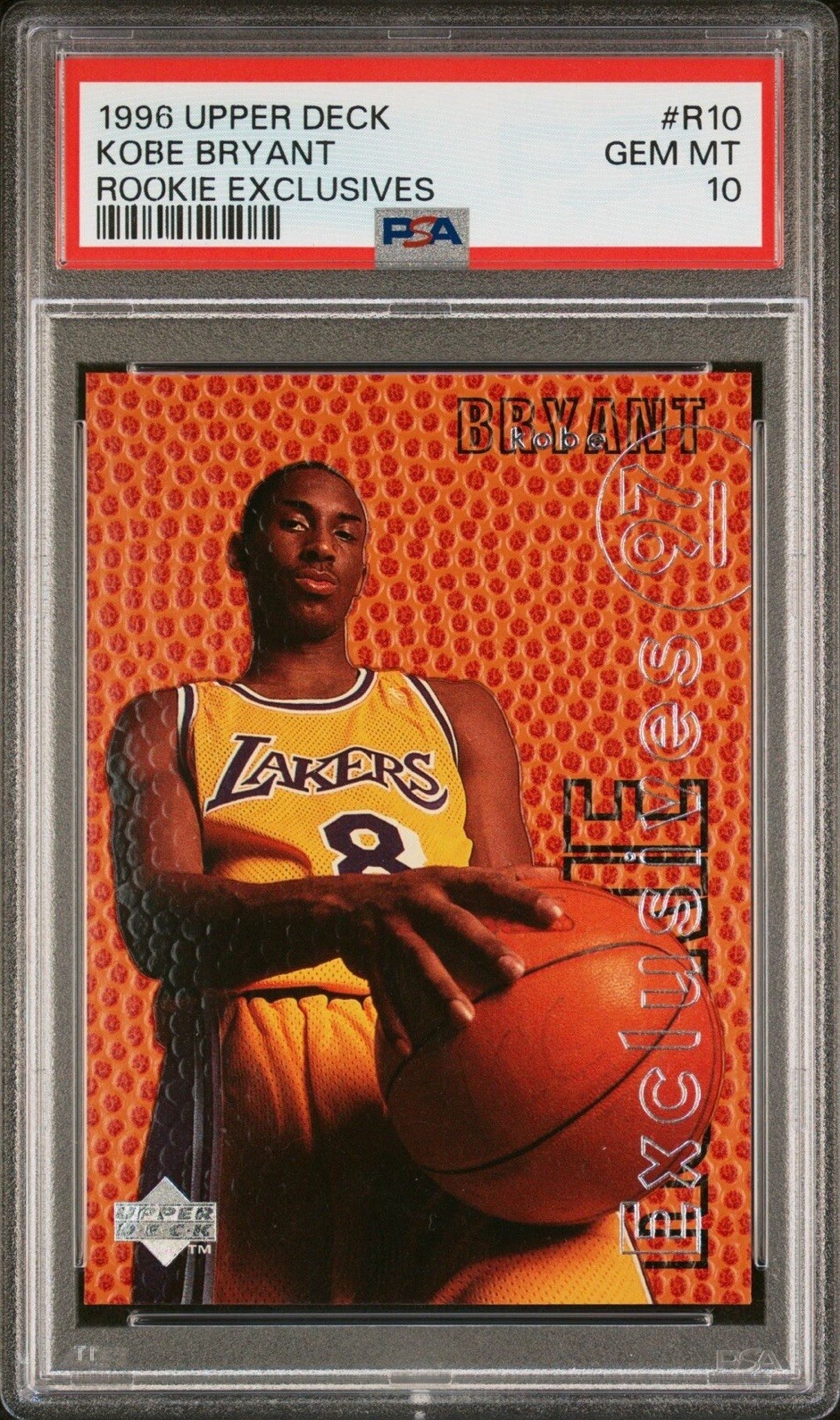 1996 Upper Deck Kobe Bryant [Promo] #R10P card