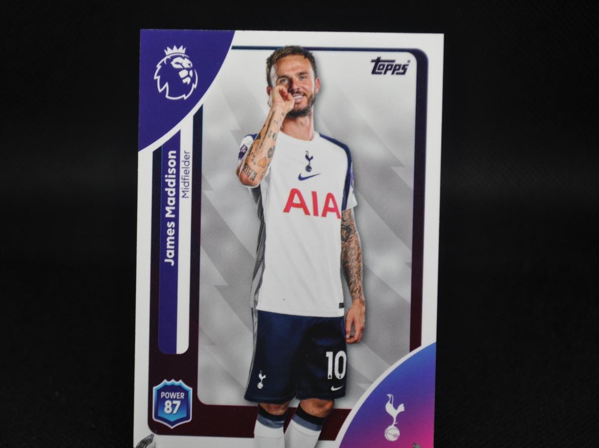 2025 Topps Premier League James Maddison #262 card