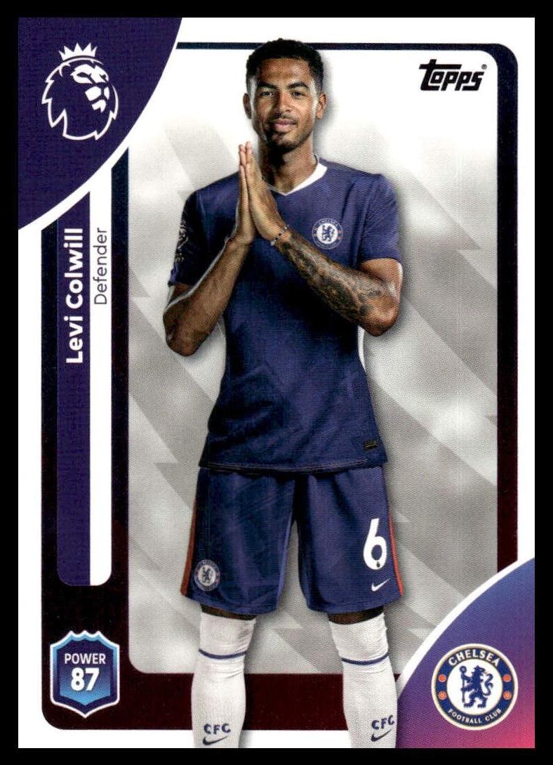 2025 Topps Premier League Levi Colwill #93 card