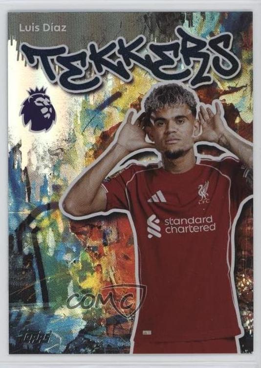 2025 Topps Premier League Luis Diaz #180 card
