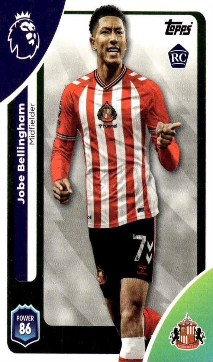 2025 Topps Premier League Jobe Bellingham #352 card