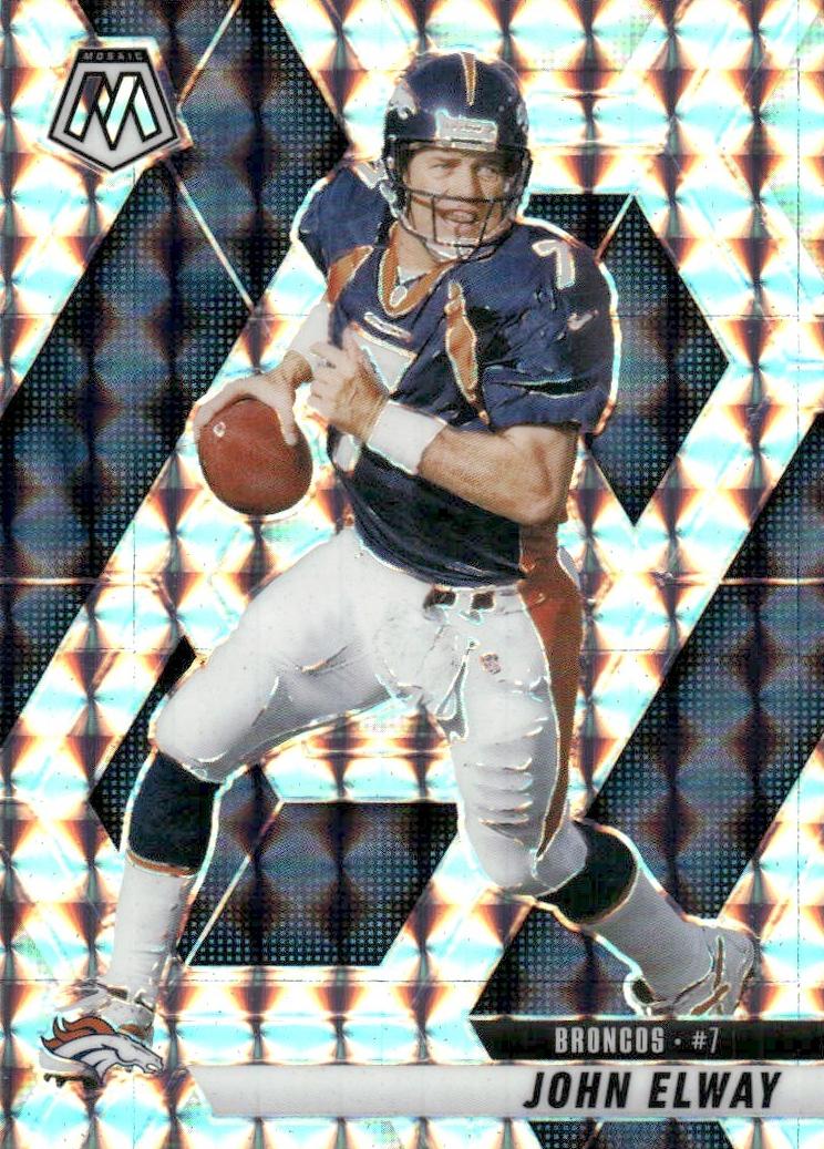 John Elway 2025 Mosaic Football card