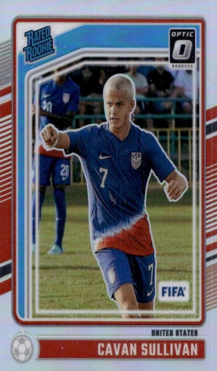 2024 Panini Donruss Cavan Sullivan [Holo] #184 card