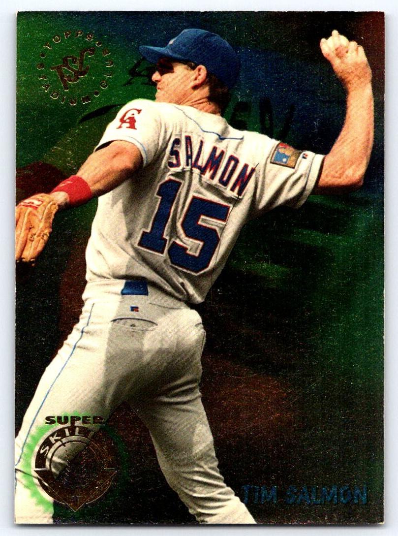 1995 Topps Stadium Club Tim Salmon #7 card