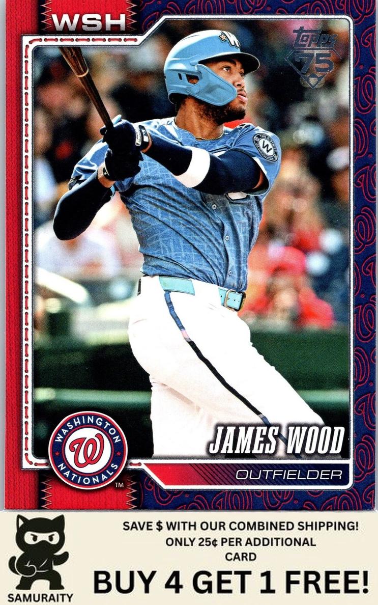 James Wood 2026 Topps Baseball card