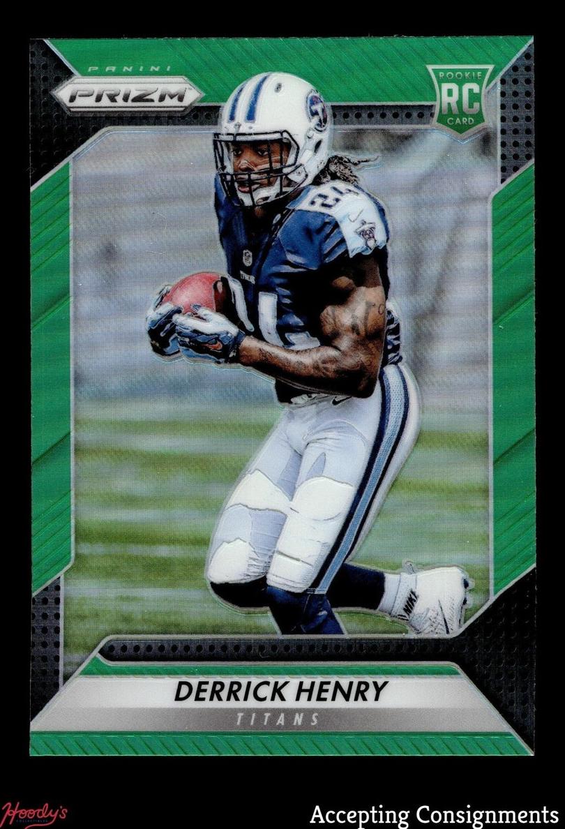 2016 Panini Prizm Derrick Henry [Green] #298 card