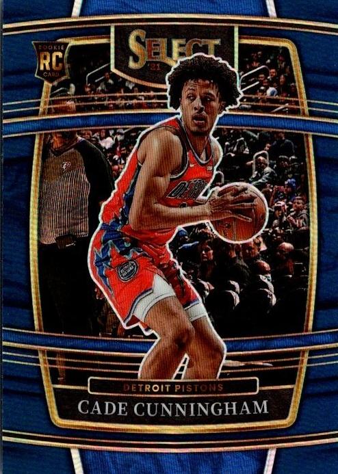 2021 Panini Select SILVER PRIZM #11 Cade Cunningham front