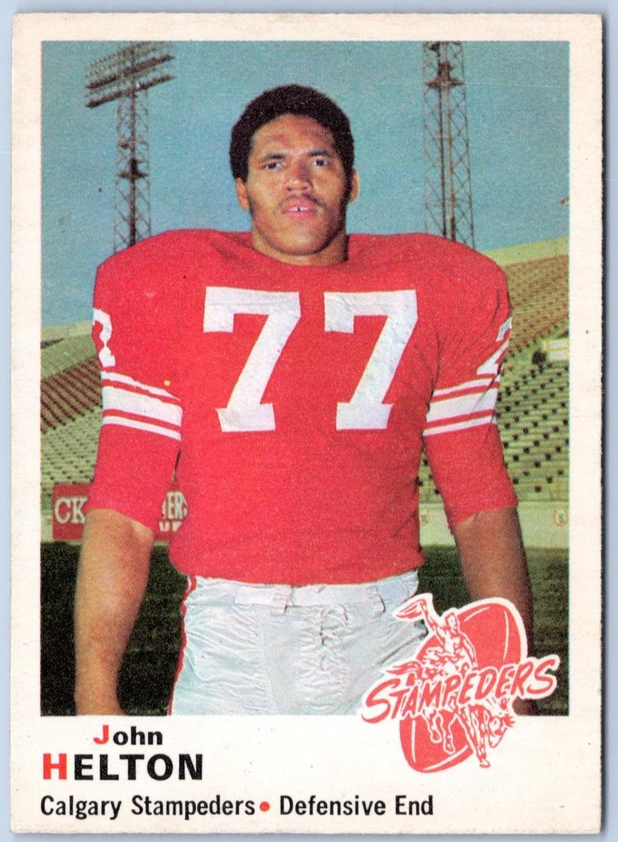 1970 John Helton #92