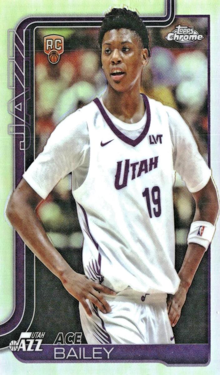 Ace Bailey - 2025 Topps Chrome Basketball