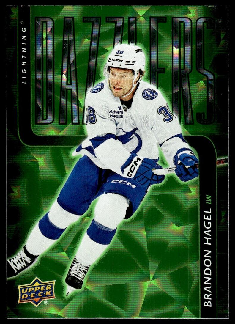 2025 Upper Deck Brandon Hagel [Green] #DZ-34 card