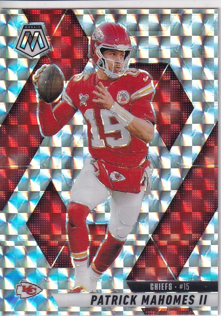 Patrick Mahomes II 2025 Mosaic Football card