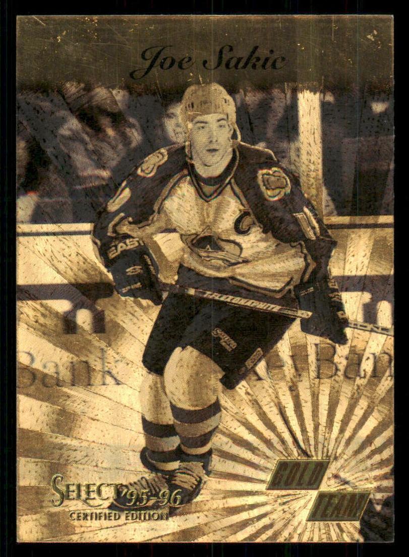 1995 Select Certified Joe Sakic #8 card