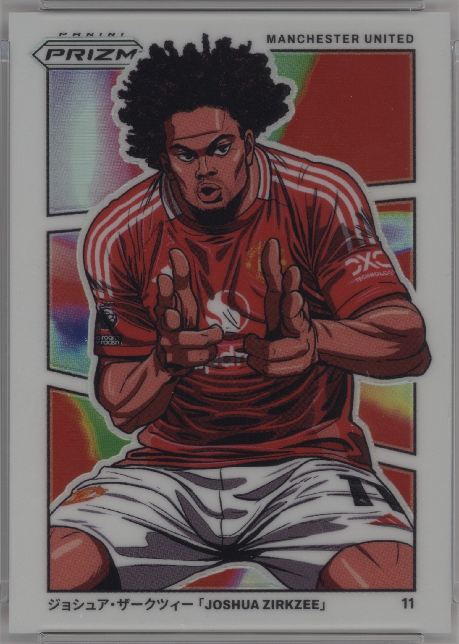 2024 Panini Prizm Premier League Joshua Zirkzee #7 card