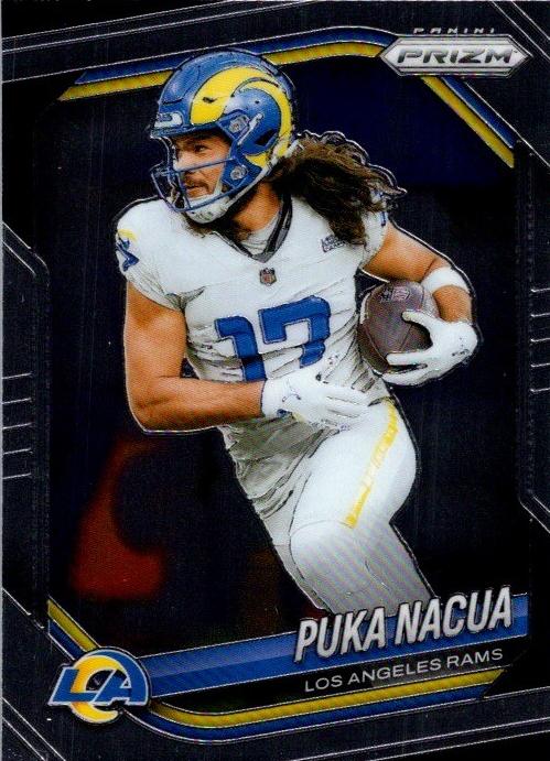 Puka Nacua 2025 Prizm Football card