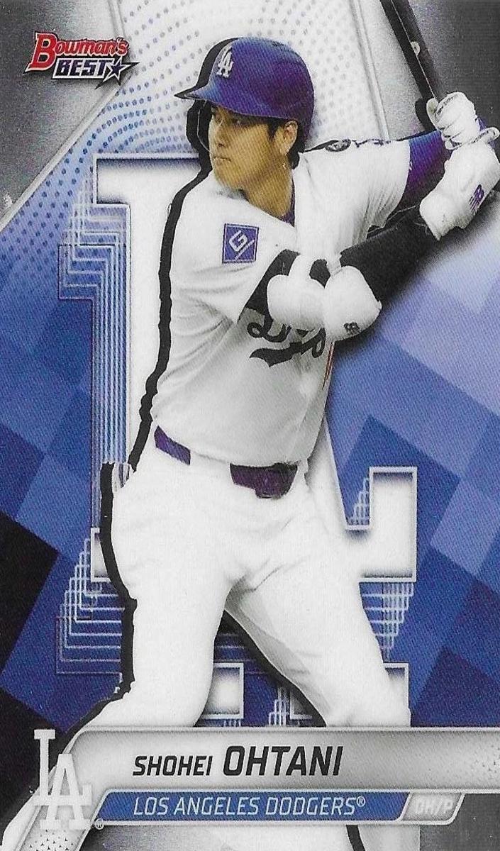 Shohei Ohtani 2025 Bowmans Best card