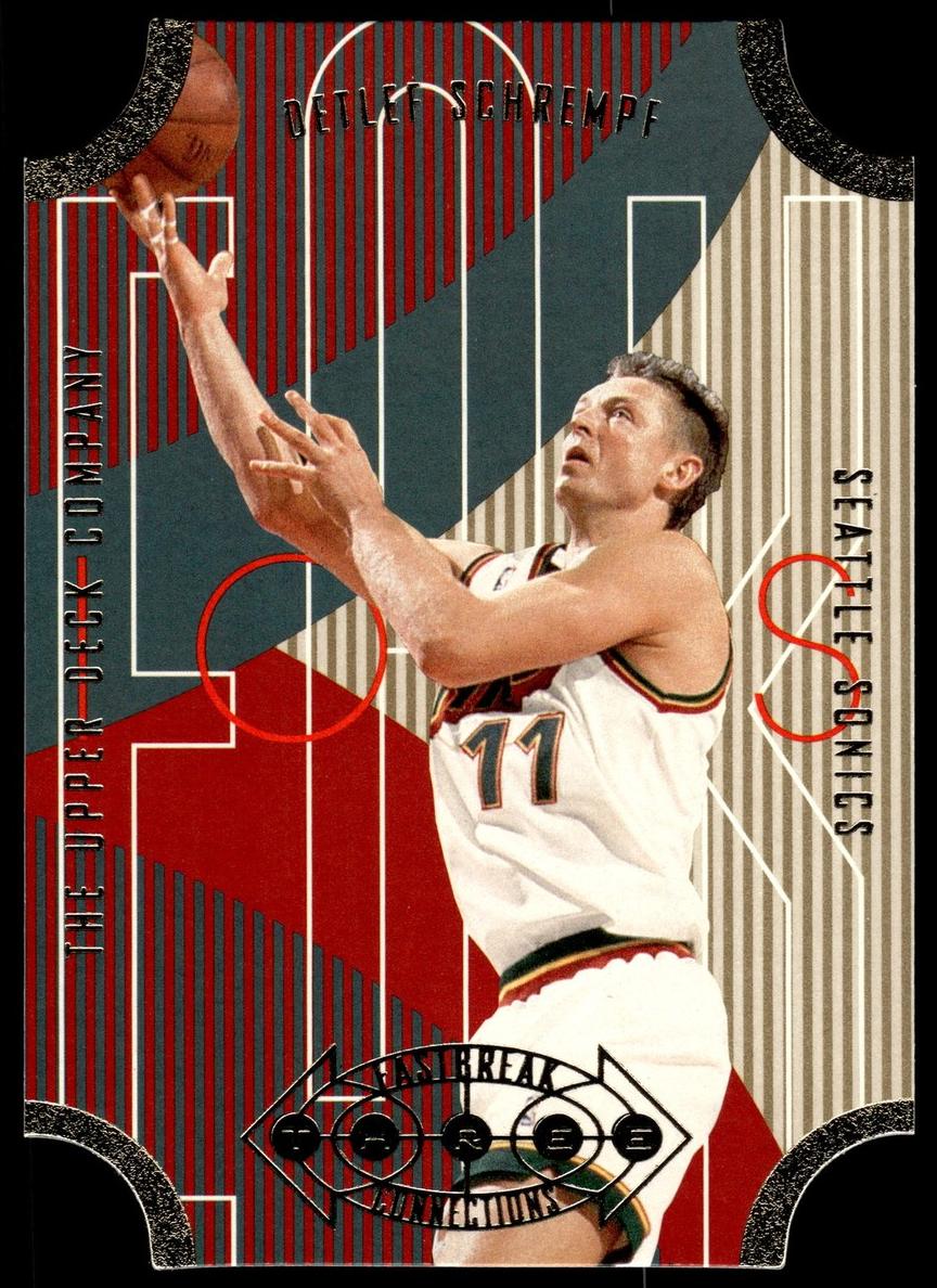 1996 Upper Deck Detlef Schrempf #FB21 card
