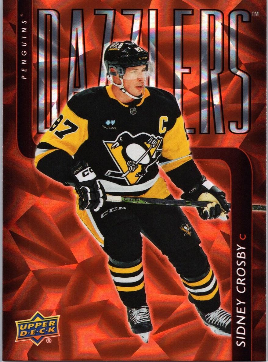 2025 Upper Deck Sidney Crosby [Red] #DZ-19 card