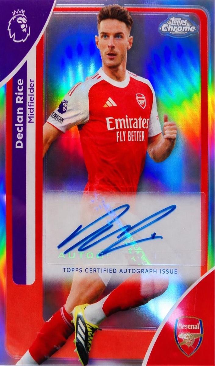 Declan Rice - 2026 Topps Chrome Premier League Soccer