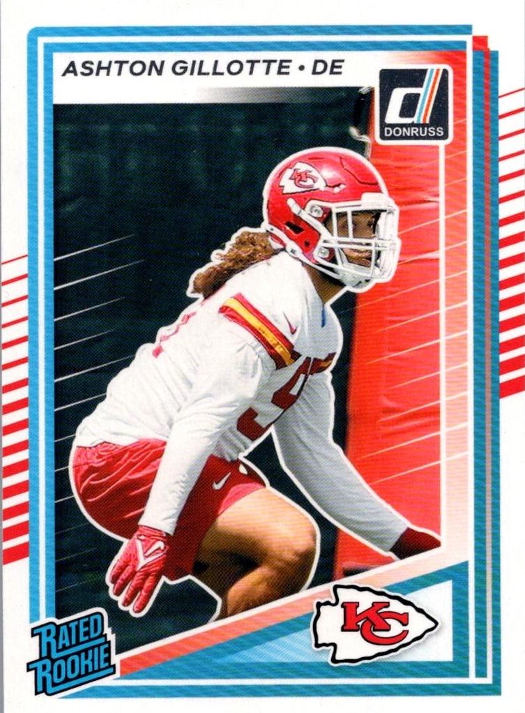 2025 Panini Donruss Ashton Gillotte [Red Pandora Optic Preview] #353 card