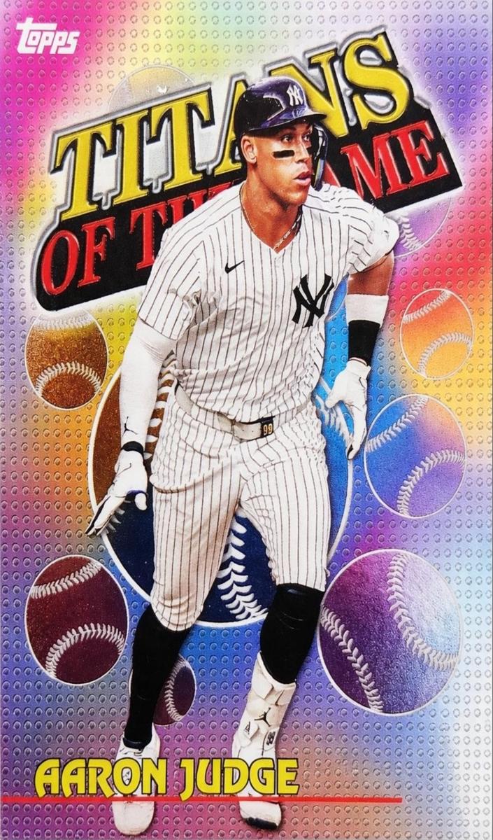 Aaron Judge 2026 Topps Titans Of The Game Baseball