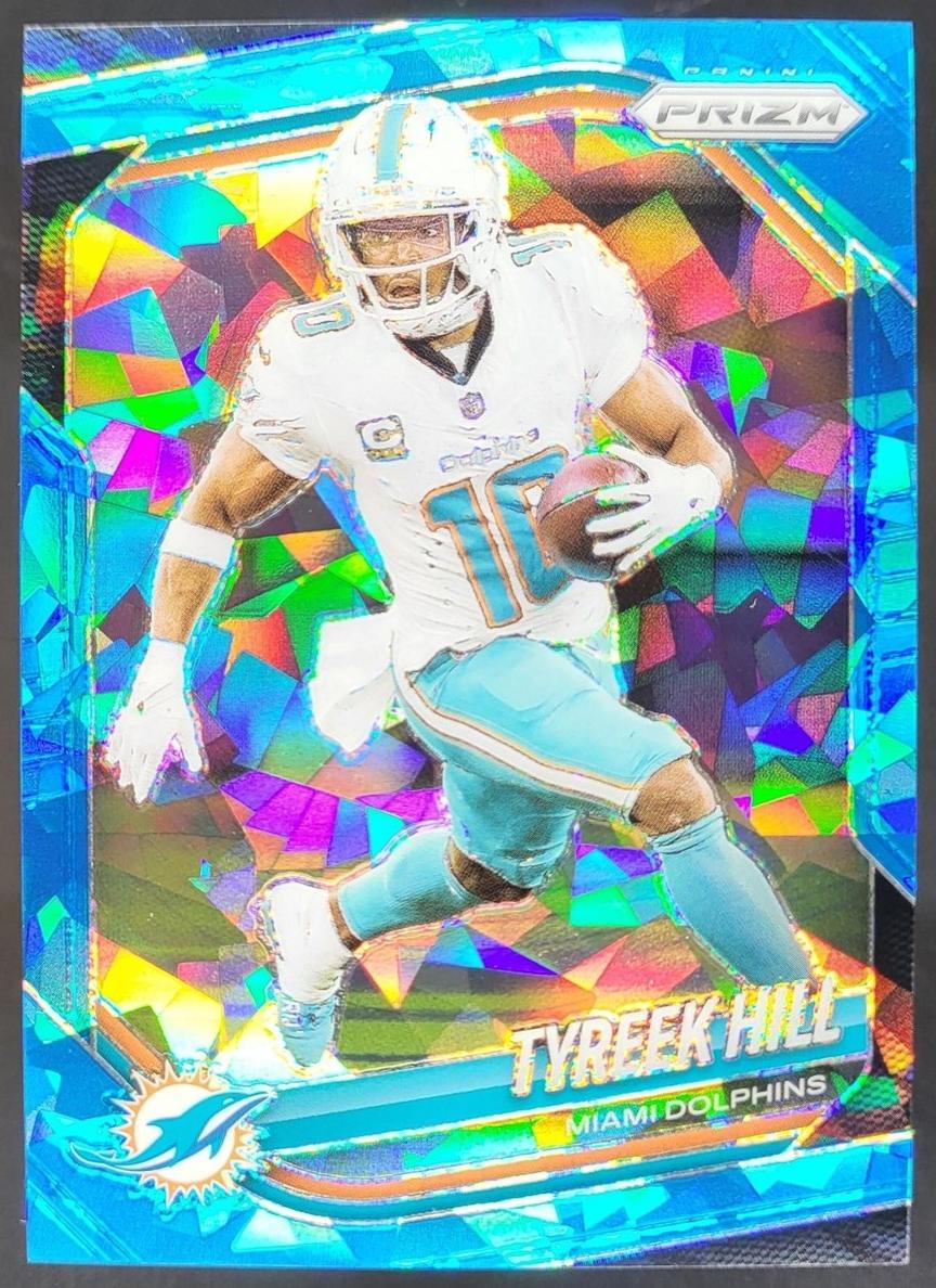 Tyreek Hill 2025 Prizm Football card