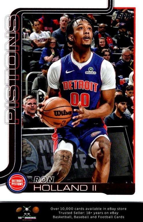 Ron Holland II 2025 Topps Basketball card