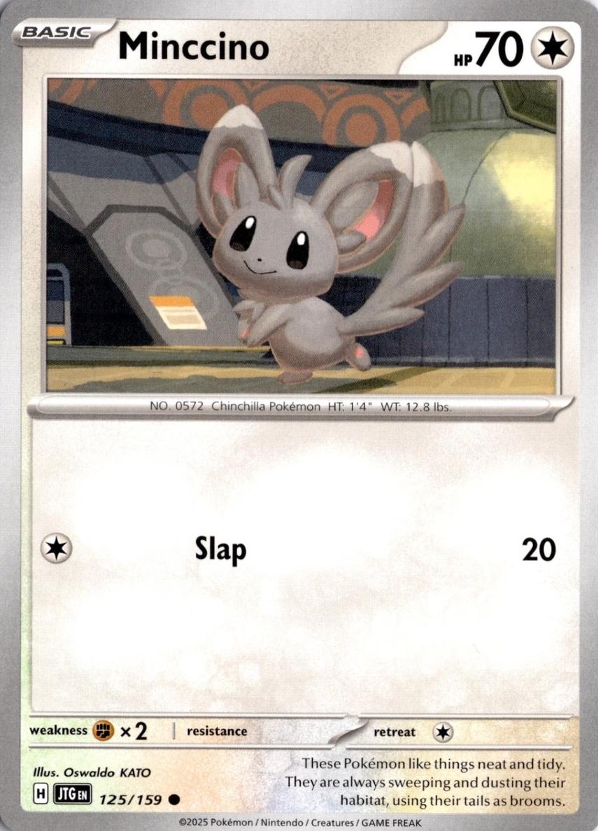 Minccino 2025 Pokemon Scarlet & Violet Journey Together