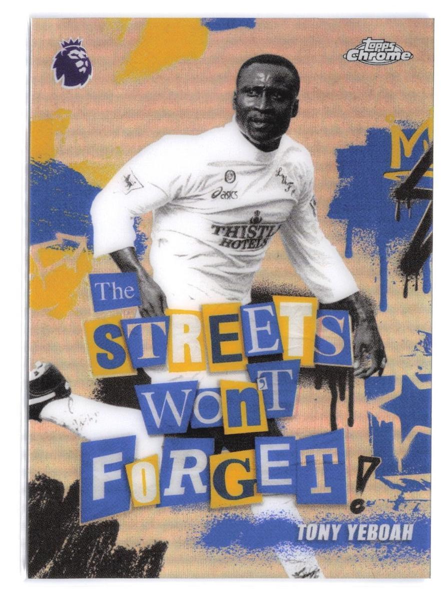 2026 Topps Chrome Premier League Tony Yeboah #SWF-17 card