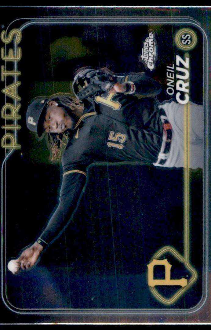 Oneil Cruz 2024 Topps Chrome Baseball card