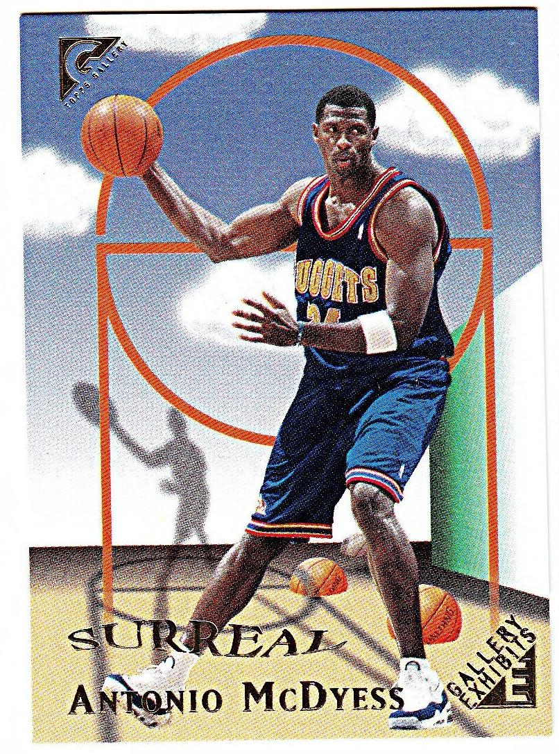 1999 Topps Gallery Antonio McDyess #GE20 card