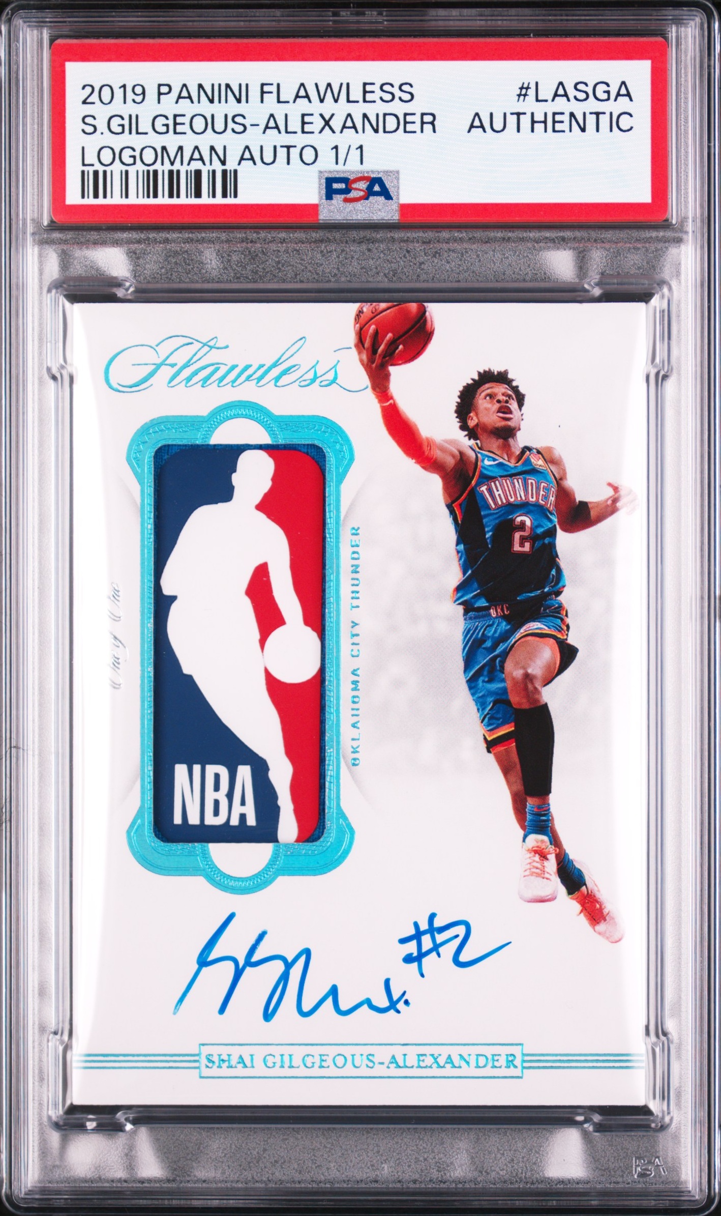 2019 Shai Gilgeous-Alexander #LA-SGA