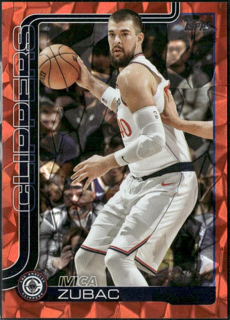 Ivica Zubac 2025 Topps Basketball card