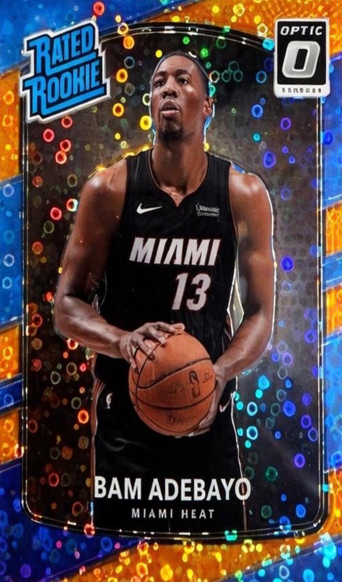 2017 Bam Adebayo [Orange Fast Break] #187